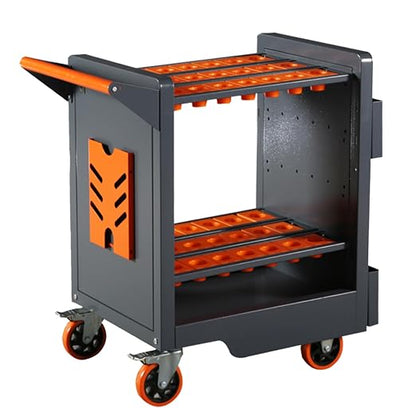 CAT/BT40 Large Capacity CNC Tool Storage Cabinet, CNC Tool Holder Vertical Drawer Cabinet for Warehouse Workshop Factory Garage Machining Centers