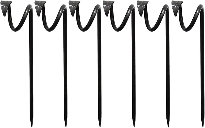 Leaf-End Hose Guides, Set of 6