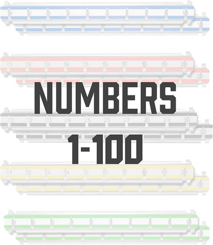 BARSKA AF13682 Labeled Key Shelves w/ 1-100 Numbered Hooks for Key Cabinets