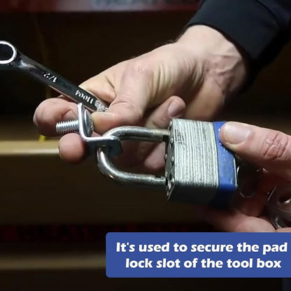 7286-1PK Lock Tab System for Knaack Tool Box | For Knaack StorageMaster Jobmaster Chests and Jobmaster Cabinets -2 Pack