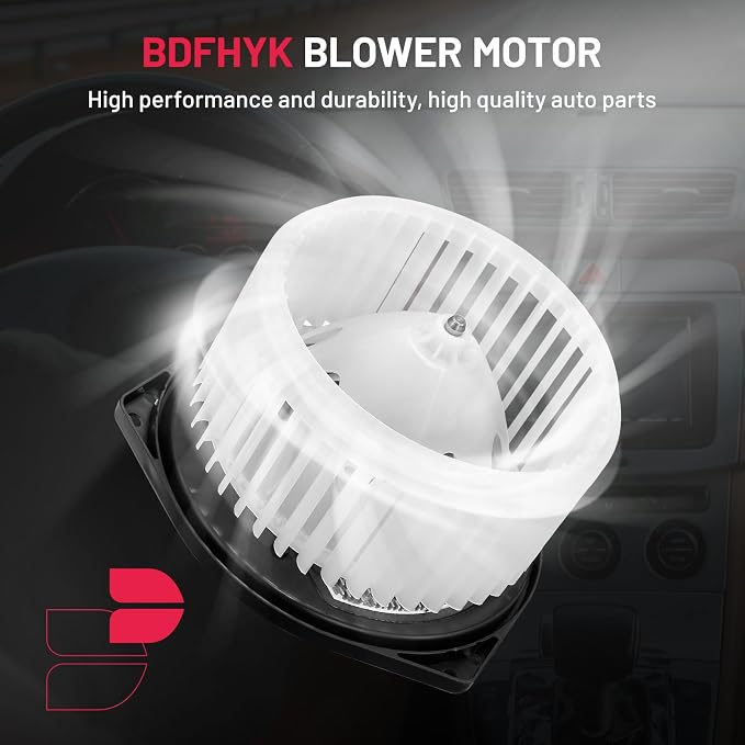 BDFHYK AC Heater Blower Motor Fan 700193 Compatible with INFINITI EX35 FX45 G25 M45 Q45 QX50 QX60,Compatible with Nissan 350Z 370Z Altima GT-R Maxima Murano Quest,HVAC Blower Motor Assembly 27225AM611