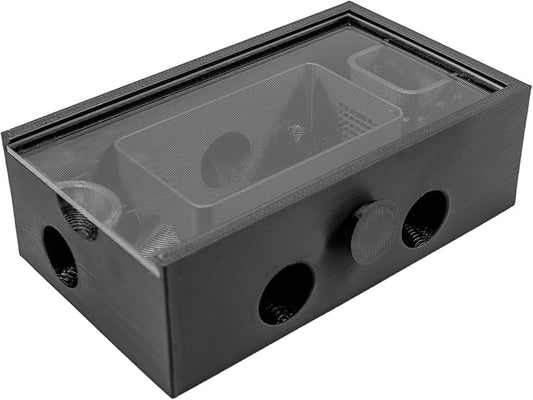 Bristle Worm Trap with Window (Black)