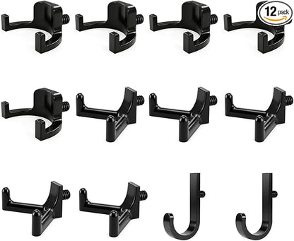 Storage Sheds Hooks J U V-Shape Hangers Tool Set for Suncast/Craftsman Shed Storage Accessories (12)