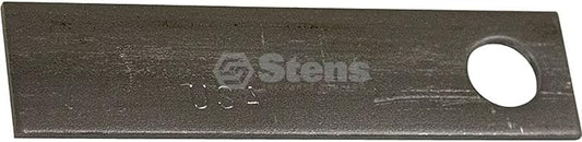 Stens 373-173 Rake Teeth, Replaces Bluebird: 5001, 539005001, 4 Length x 1 Width x 0.122 Thickness, Straight (Pack of 52) Black