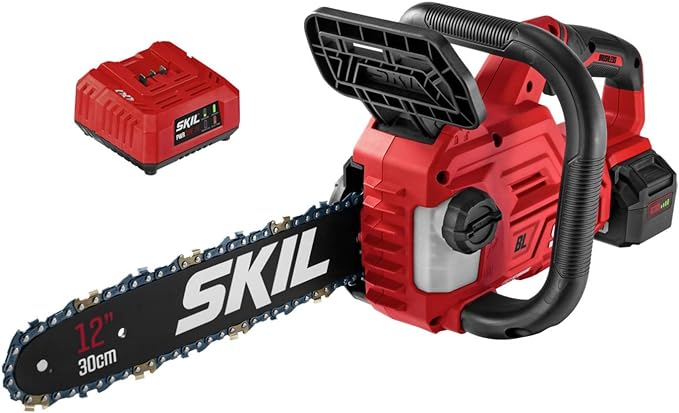 SKIL PWR CORE 20V Chainsaw & String Trimmer/Leaf Blower Kit with Battery & Charger