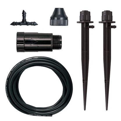 Orbit 56309 Planter Drip Irrigation Kit - 30ft Complete Watering System with Adjustable Micro-Bubblers for Container Gardens