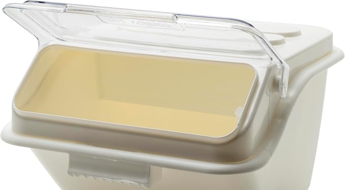 Winco IB-2S Shelf Ingredient Bins 2 gal (40 Cup Capacity), White