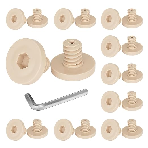 20PCS Storage Sheds Replacement Bolts with Screwdriver,Compatible with Suncast Storage Sheds,Suncast Shed Accessories,Replacement Screws for Suncast Storage Sheds