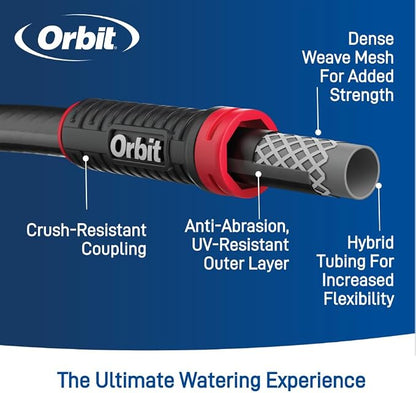 Orbit Pro POLYFUSION Heavy Duty Water Hose (50-Foot x 5/8-Inch)
