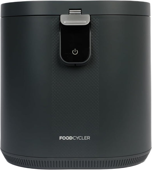Food Cycler Eco 5 Award-Winning Kitchen Food Recycler | Indoor Composter Bin Alternative | Electric Countertop Food Disposer with Odorless 5L Indoor Food Waste Bin for Easy Waste Management | Grey