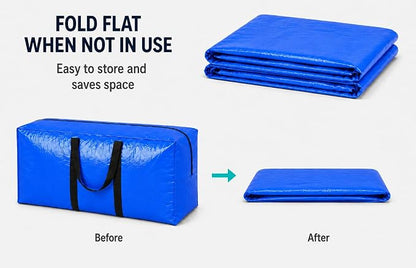 Extra Large Storage Bags, Giant XXL Moving Storage Bag Heavy Duty, Jumbo Huge Waterproof Big Storage Bags, Bounce House Storage Bag