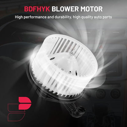 BDFHYK AC Heater Blower Motor Fan 700314 Compatible with Nissan 2012-2021 NV1500 NV2500 NV3500 2017-2021 Titan 2016-2021 Titan XD,HVAC Blower Motor Assembly Replacement for PM4059 272201PA0A