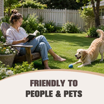 Mole Repellent for Lawns, Armadillo Repellent, Mole Deterrent for Yard, Groundhog Repellent Outdoor, Vole Repellent Outdoor, Gopher Repellent, Gentle on People, Pets & Plants, 8 Packs