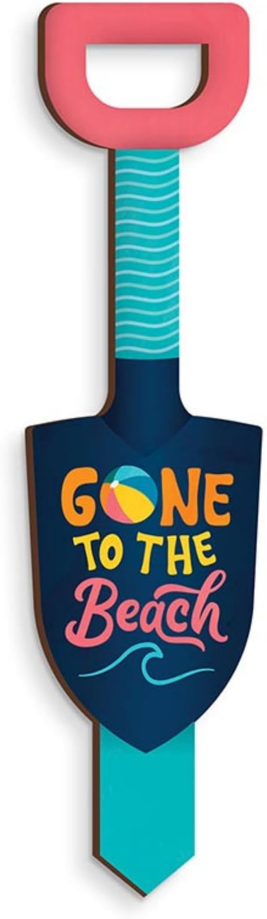 P. Graham Dunn Decorative Garden Shovel Sign - “Gone to the Beach”- 2.5" x 9.75"