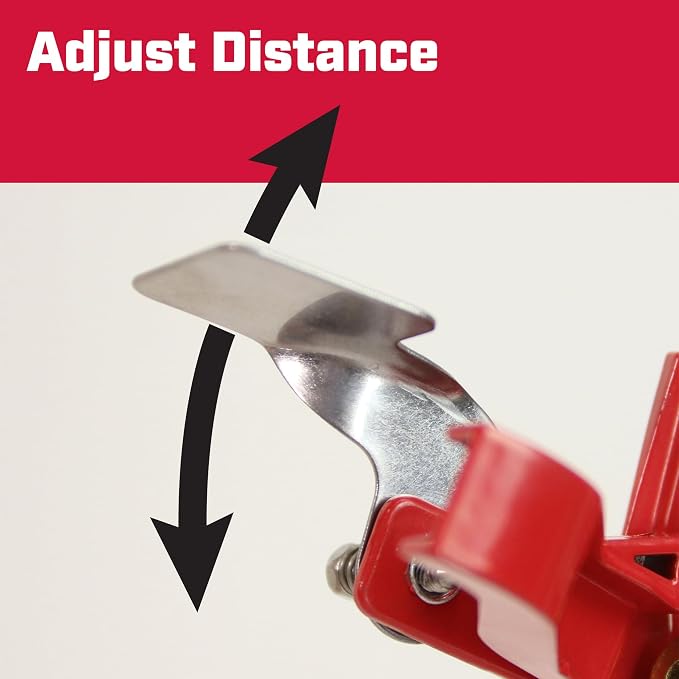 Chapin 4984: T-Post Impact Sprinkler, 360 Degree Automatic Impact Sprinkler for Small Gardens and Lawns, Up to 85ft Coverage Area, Red