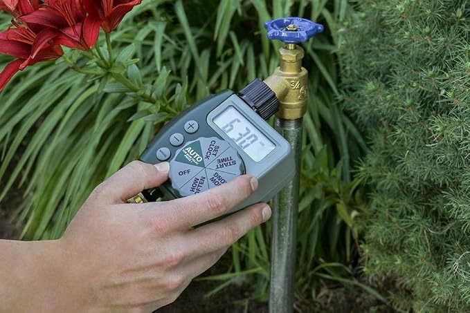 Orbit Programmable Digital Hose Watering Timer - 1 Outlet - Battery Powered - with LCD Screen - Built-in Rain Delay - Water-Resistant - 62061 (3-Pack 1 Outlet)