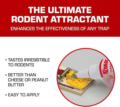 Tomcat Attractant Gel, 1 oz. | Attracts Both Mice & Rats, Ready-to-Use, Use to Bait Any Trap