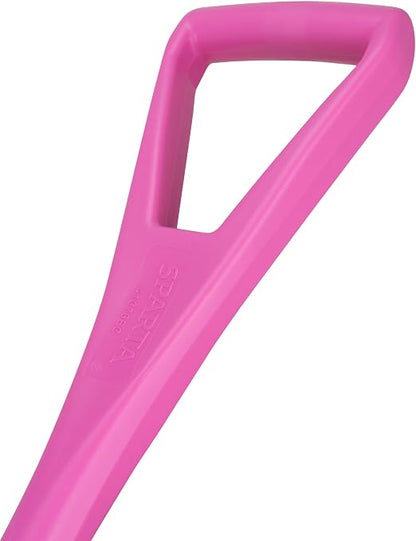 SPARTA 41076EC26 Plastic Sanitary Shovel, Food Safe Plastic Shovel For Commerical Kitchens, 11 Inches, Pink