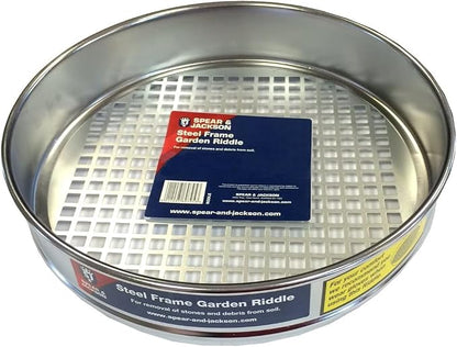 Spear & Jackson Garden Riddle Steel, 31.5x31.5x7 cm (Pack of 5)