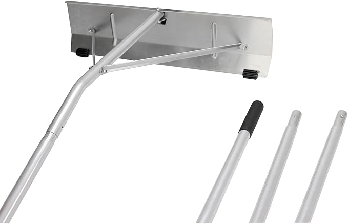 Extreme Max 5600.3207 Shingle-Saver 21' Roof Snow Rake with 24" Blade