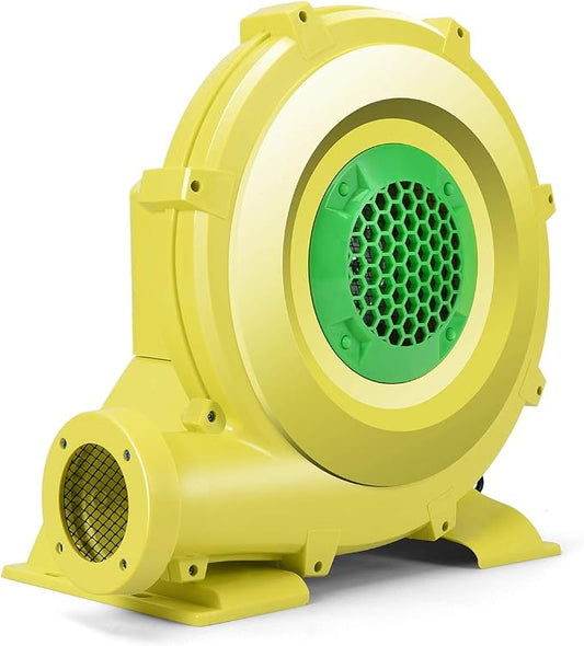 Costzon Air Blower, 1.25HP Blower for Bounce House, 950W Pump Fan Commercial Inflatable Bouncer Blower, Perfect for Inflatable Bounce House, Jumper, Bouncy Castle, Air Blower for Inflatables