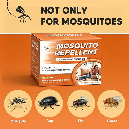 SCFKAOF Mosquito Repellent Outdoor Patio, Mosquito Deterrent for Yard, Indoor Mosquito Repellent Balls, Mosquito Repeller for Patio, Keep Mosquito Away, Covers 120 Sq. Ft, 60 Days Protection-8 Packs