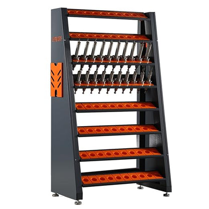 CAT/BT40 Large Capacity CNC Tool Storage Cabinet, CNC Tool Holder Vertical Drawer Cabinet for Warehouse Workshop Factory Garage Machining Centers