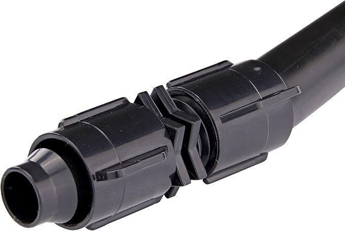 Raindrip S5600UB, Smart Loc Universal Coupling, Drip Irrigation Fitting for 1/2-Inch, 5/8-Inch, & 0.710-Inch Supply Tubing and Dripline, Black