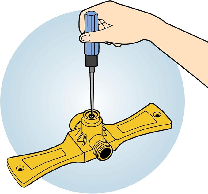 Orbit 58092N Port-A-Rain Hose Watering Sprinkler System, Green (Pack of 3)