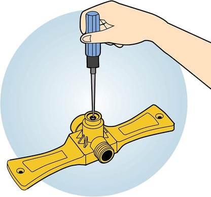 Orbit 58092N Port-A-Rain Hose Watering Sprinkler System, Green (Pack of 3)