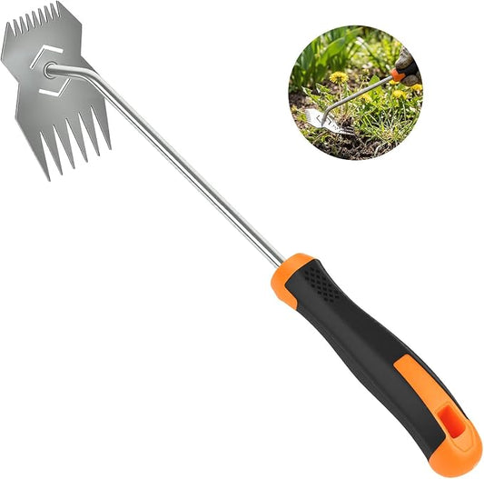 Weed puller tool,Garden tools,Portable Weeding Tool,Garden weed pulling tool,Adopt Anti slip Rubber handle,conforms to ergonomic curves,Suitable For Vegetable Cultivation And Horticulture on Farms