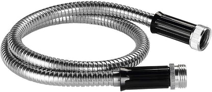 Beaulife Metal Short Garden Hose 5ft Connectors, Drainage Hose for Dehumidifier Small Water Hose Extension High Pressure Bib Reel Extender, Drinking Water Hose for RV Outdoor