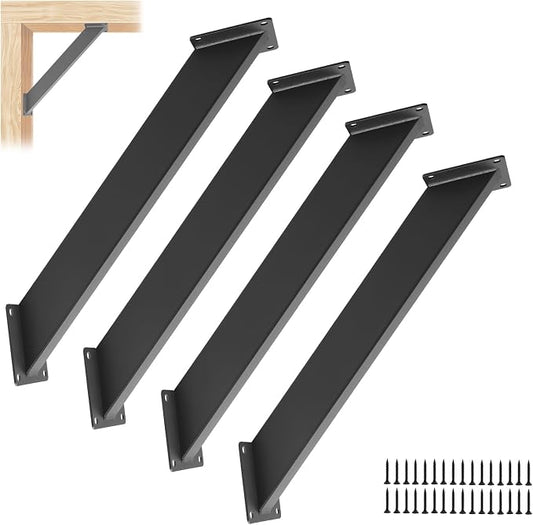 4 Pcs 45 Degree Angle Support Brackets for Pergola | Heavy Duty Connector For Wooden Structures Support For Gazebos|Tree Houses|Cabins And Patios