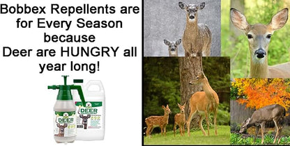 Concentrated Deer Repellent - Bobbex | Deer, Elk, and Moose Deterrent Concentrate (64 oz.) UB-U9NT-KE8U
