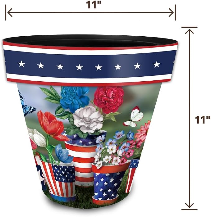Briarwood Lane American Bloom Medium Planter