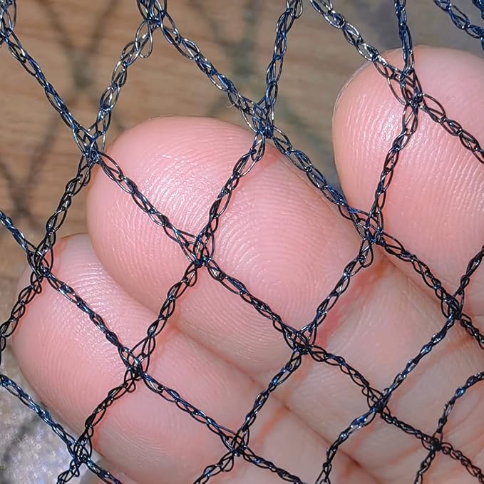 Meanchen Bird Netting 20x30 Ft, 1/2In Mesh Heavy Duty Garden Netting Pest Barrier for Plants, Vegetables, Extra Strong Woven Mesh Netting, Animal Fencing for Fruit Trees Against Birds, Deer, Poultry