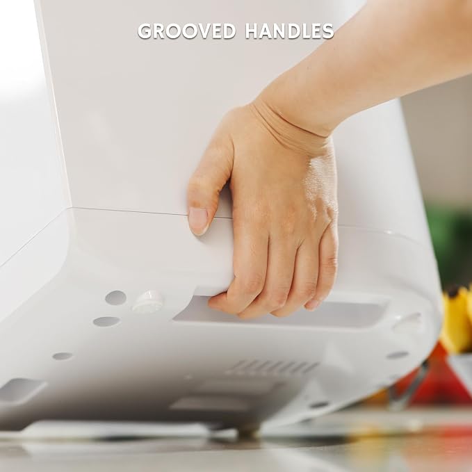 Airthereal Revive R500 Electric Kitchen Composter, SHARKSDEN® Tri-Blade, Pearl White
