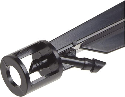 Raindrip 382005B Heavy-Duty Support Stake for, Pack of 4, Black