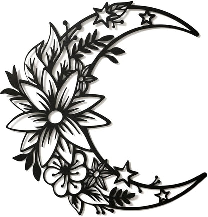 EZ4ENCE Decoration Wall Art Boho Wall Home Decor Hanging Appearance Wall Decor Metal Wall Hanging Decor