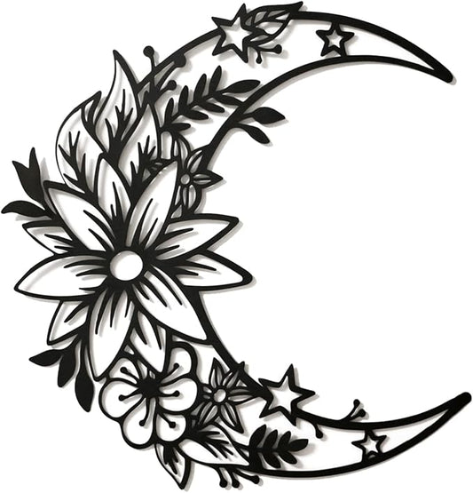 EZ4ENCE Decoration Wall Art Boho Wall Home Decor Hanging Appearance Wall Decor Metal Wall Hanging Decor
