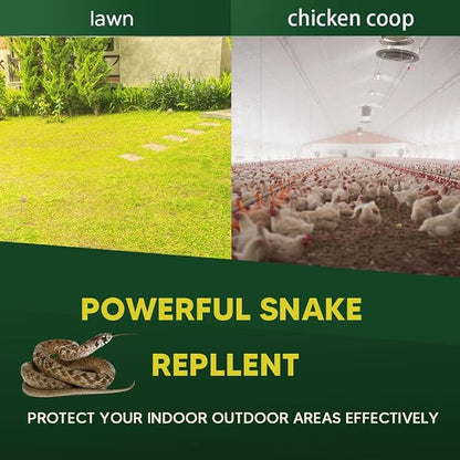 Mole & Snake Repellent, Gopher Repellent Outdoor, Vole & Groundhogs Repellant for Yard, Armadillo & Snake Deterrent for Lawn Pet Safe, Keep Snake Away for Garden/Garage, Safe to Use-10P