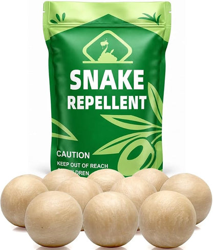 Mole & Snake Repellent, Snake Away Repellent for Outdoors, Snake Repellent Indoor, Snake Deterrent for Yard Pet Safe, Snake Out Repellant for Garden/Lawn/Garage-10P