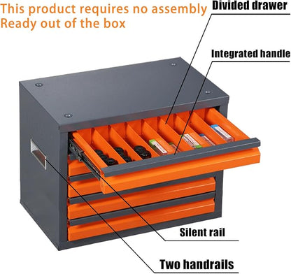 CNC milling cutter drill bit storage cabinet used to drill bits 5-drawer