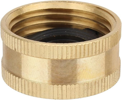 12PCS 3/4" Garden Hose Cap Garden Hose Connector Brass Cap with Washer Female Fitting Cap