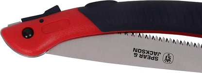 Spear & Jackson 4948PS Razorsharp 12inch Large Folding Pruning Saw, red & blue