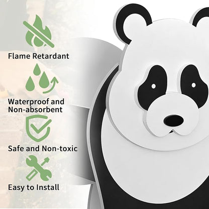 Panda Planter, Cute Animal Shape Flower Planters, Plant Pots for Indoor/Outdoor Garden Decor, Unique Gifts/Souvenirs for Pet Lovers