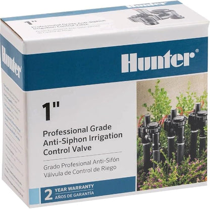 Hunter PGV-ASV Sprinkler Valve, 1 in. Anti-Siphon with Flow Control
