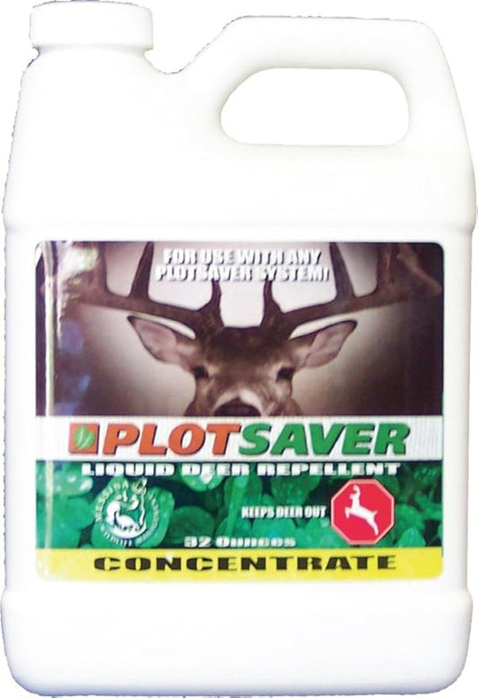 Messina Wildlife PS-C-032 PLOTSAVER Deer Repellent Quart Concentrate, 1 Quart