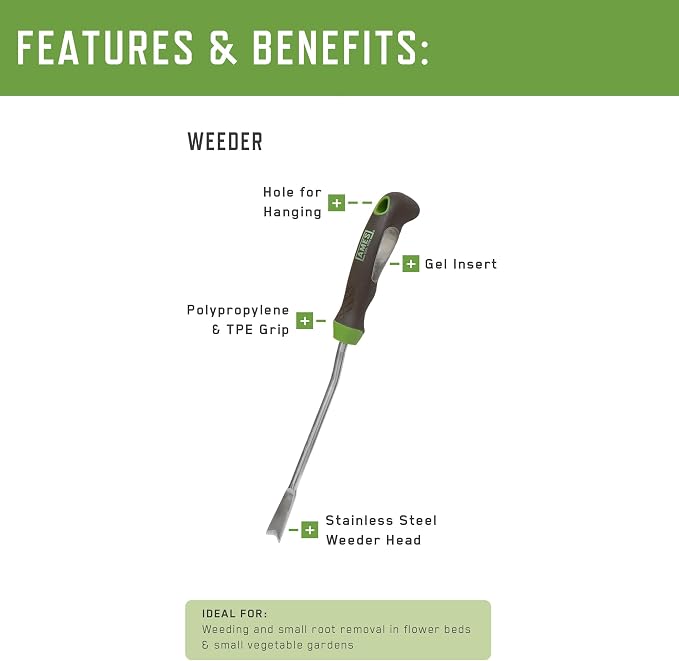 Ames Planting Bundle: Transplanter, Trowel, Weeder, & Scoop