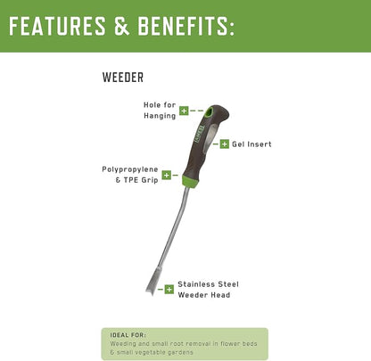 Ames Planting Bundle: Transplanter, Trowel, Weeder, & Scoop